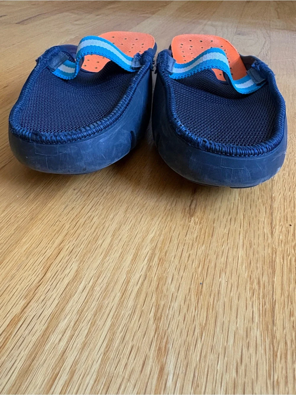 SWIMS Men’s Blue Mesh Slip-On Shoes Size 8